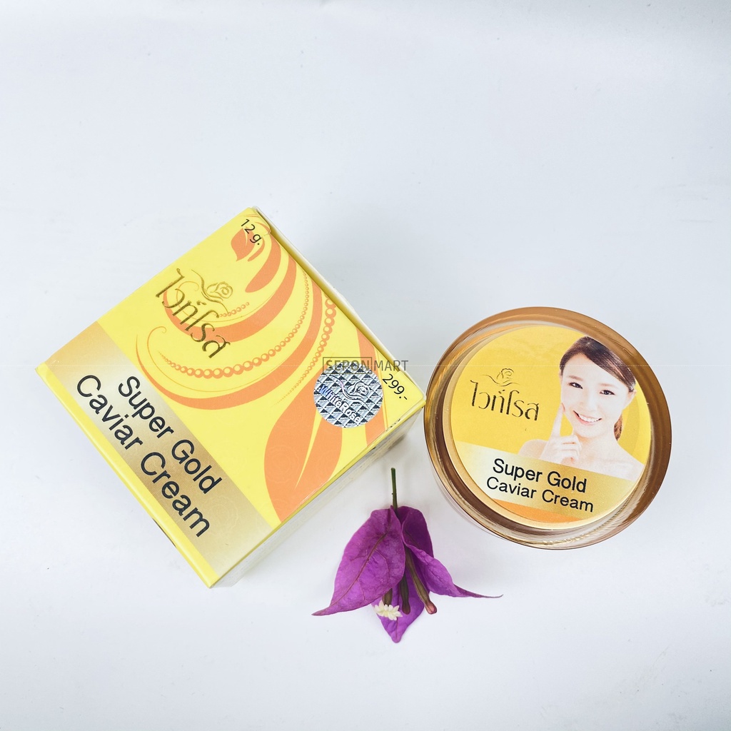 Kem Dưỡng Trắng Da Cao Cấp Face Super Gold Caviar Thái Lan