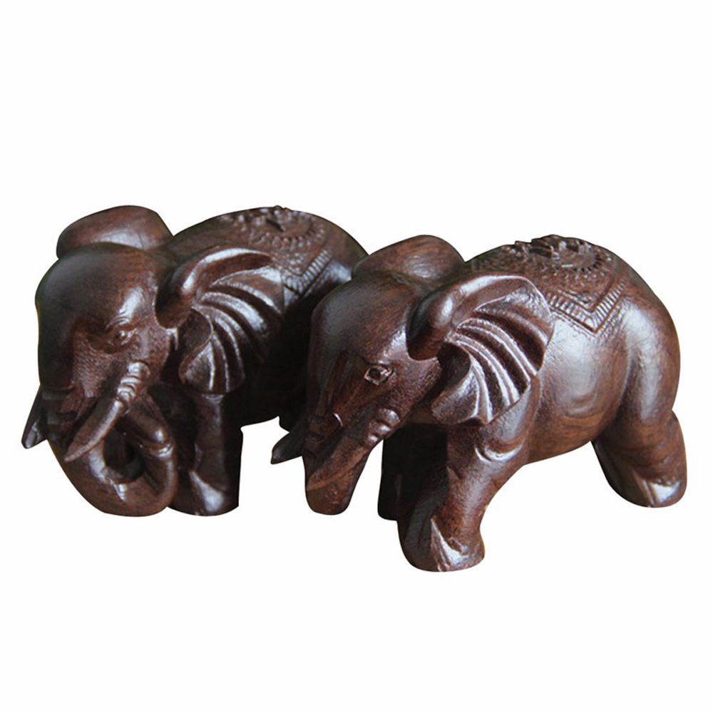 Set 2 voi gỗ nhỏ trang trí 6cm