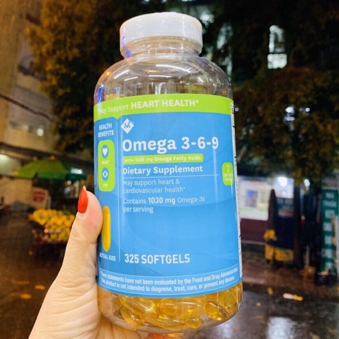 Viên uống Omega 369 Của Mỹ 325 viên