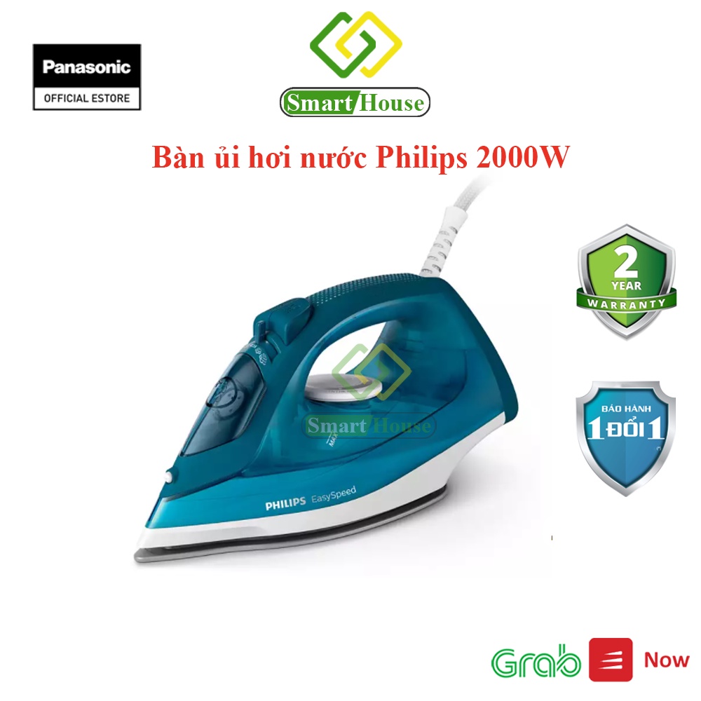 GC1756/20 - Bàn ủi hơi nước Philips GC1756/20 2000W - Hàng chính hãng - Smart House