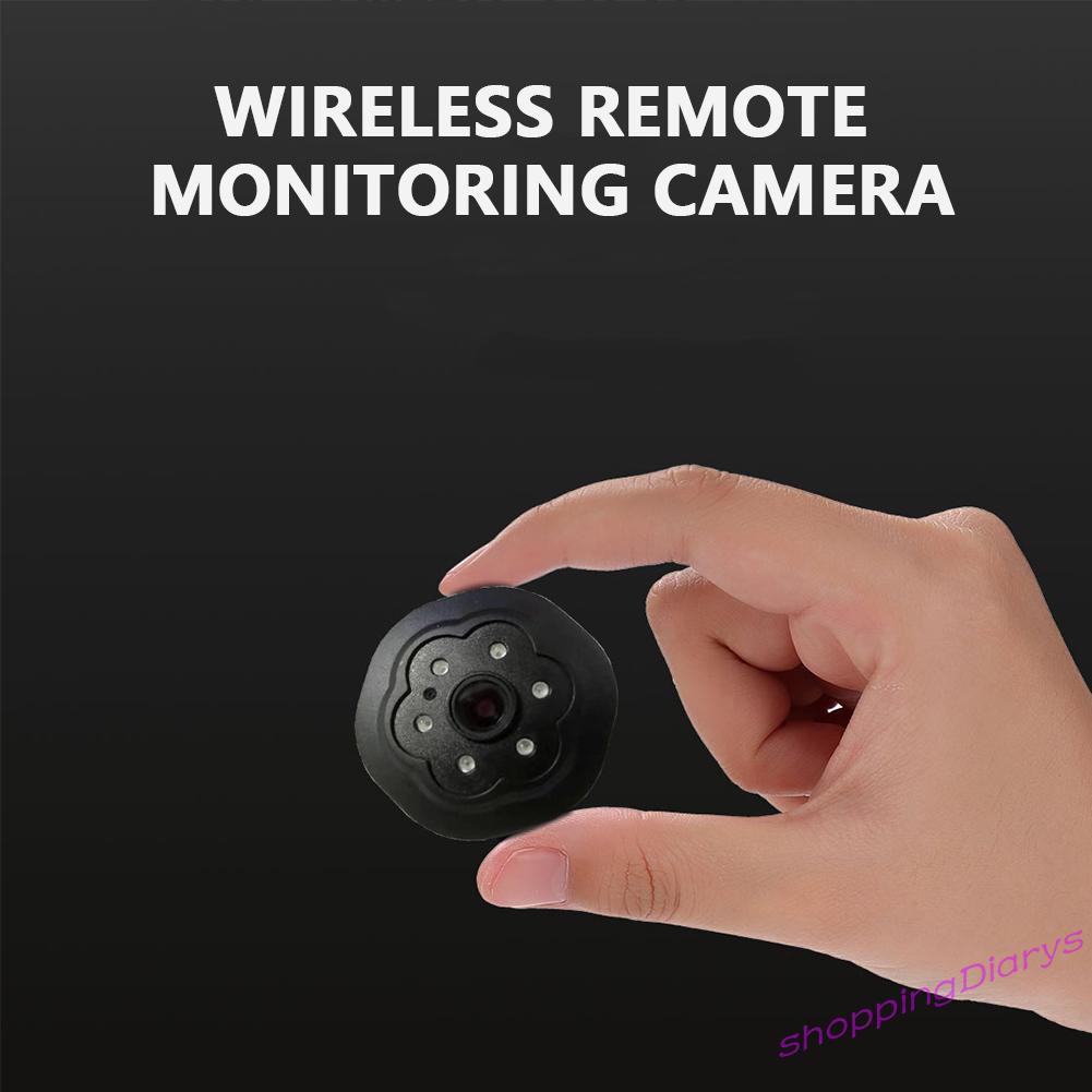 Camera An Ninh Sh Wifi Hd Ip Tầm Nhìn Ban Đêm Không Dây Có Điều Khiển Từ Xa Cho Điện Thoại