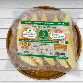 Bánh mì 5 sao Vbread (5 ổ/bịch)