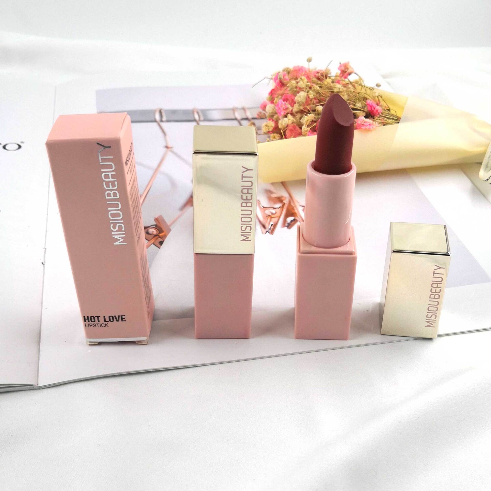 (Hàng Mới Về) Son Môi Màu Nhung Lì Dưỡng Ẩm Không Phai