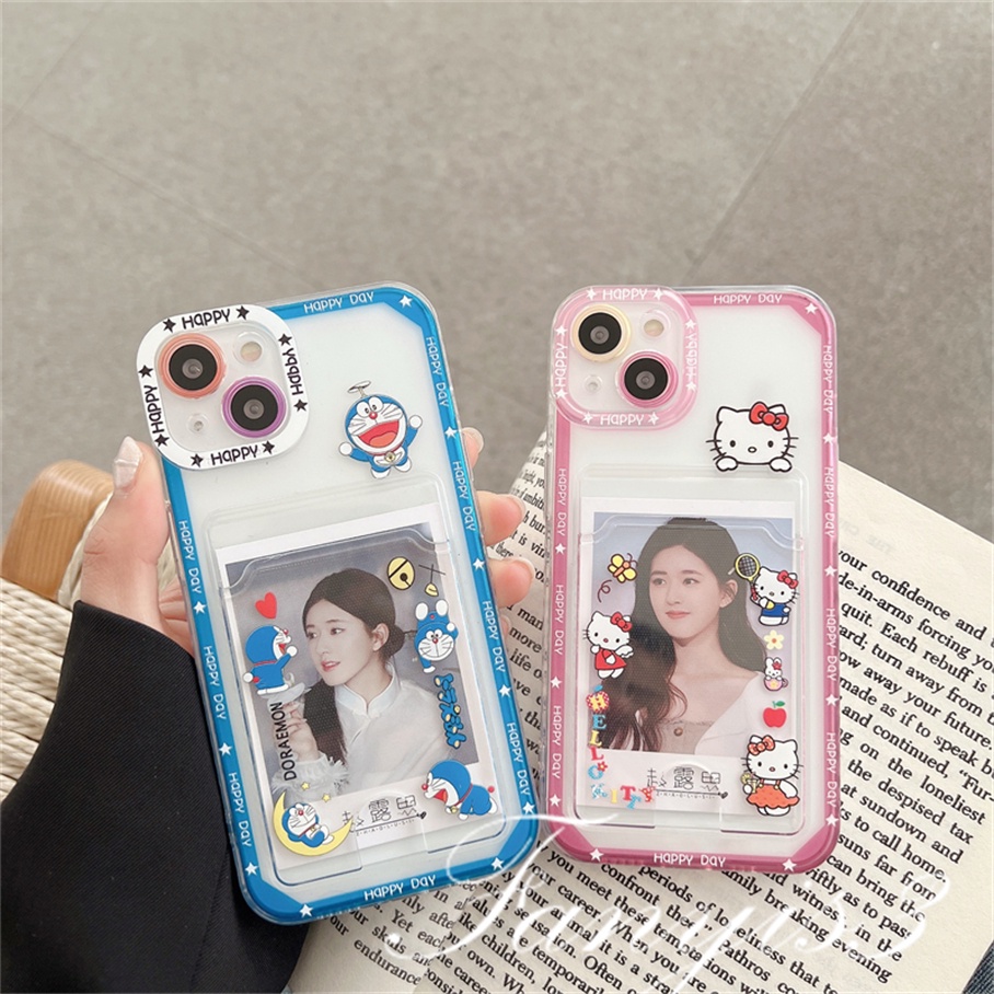 Ốp Điện Thoại TPU Mềm Trong Suốt Hình Nhân Vật Anime Dễ Thương Cho IPhone 14 13 12 11 Pro Max X XR Xs Max 8 7 Plus SE 2020