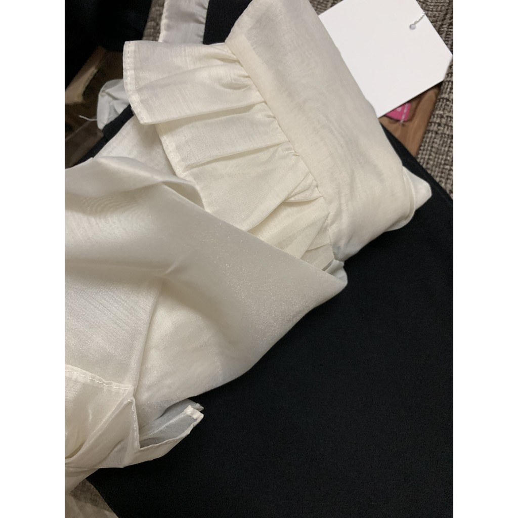 [Ship hỏa tốc] VÁY TIỂU THƯ CỔ BÈO PHỐI TAY VOAN ULZZANG | BigBuy360 - bigbuy360.vn
