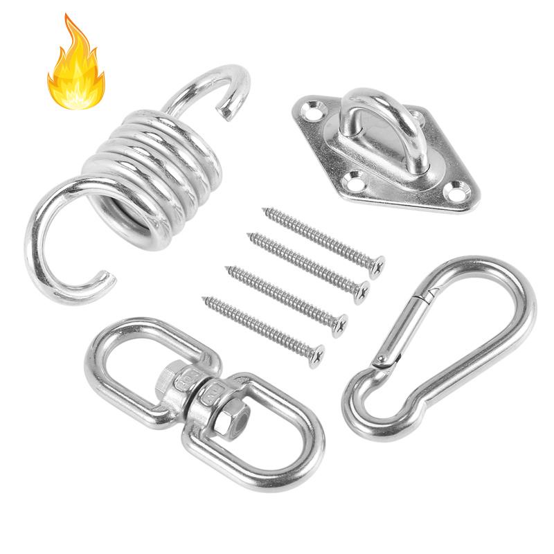 Móc Treo Võng Xoay Được Bằng Gỗ Cho Ghế Xích Đu/Túi Đấm
