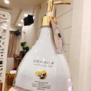 Ủ BÙN TINH HỎA WEILAIYA PHỤC HỒI TỪNG SỢI TÓC KHÔ RỐI, LÀM MƯỢT & MỀM TÓC NGAY SAU KHI DÙNG 👡Xịn Đẹp