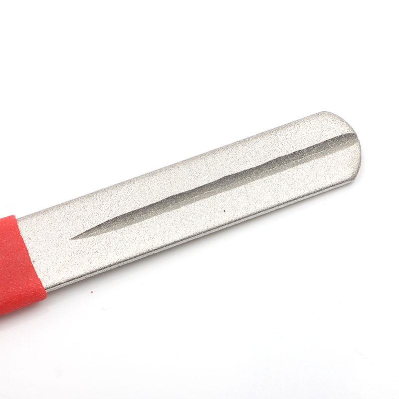 1 dụng cụ mài lưỡi câu đơn/đôi mới