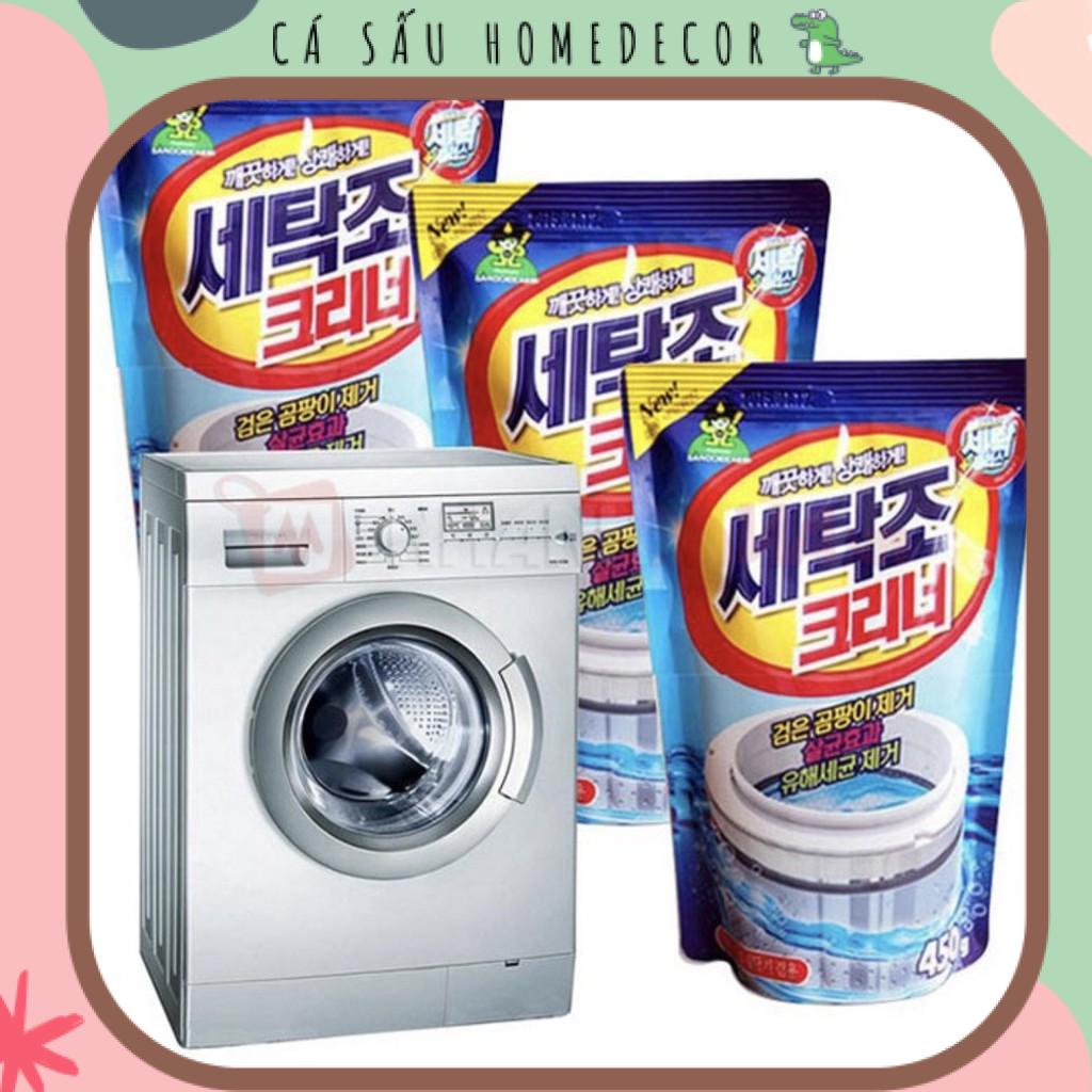 Bột Tẩy Rửa Lồng Máy Giặt, Chất Tẩy Rửa Siêu Trắng Sạch
