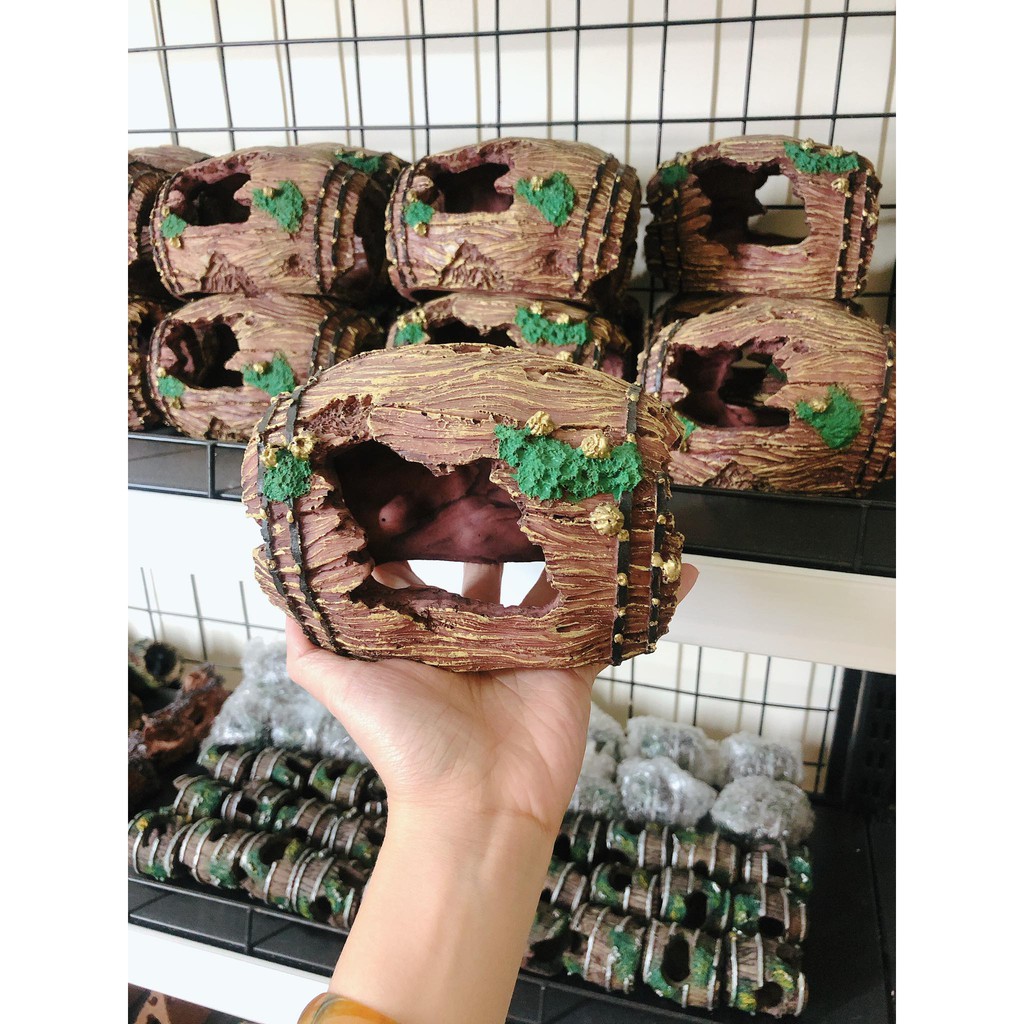 Thùng gỗ trang trí bể cá, thuỷ sinh, bò sát, tarantula