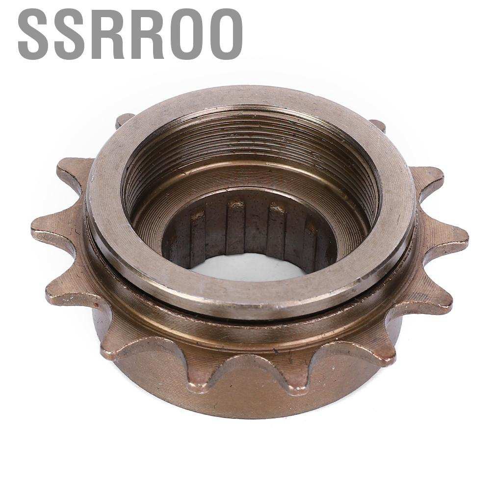 Ssrroo 14T Single Speed Freewheel Flywheel Bike Accessory for Mountain Road Bicycle Folding