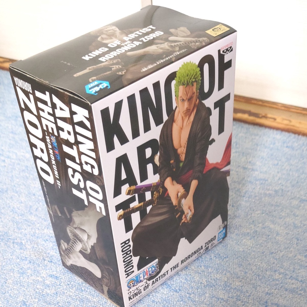 Mô hình chính hãng ONE PIECE ZORO - KING OF ARTIST THE RORONOA ZORO  - hãng BANPRESTO