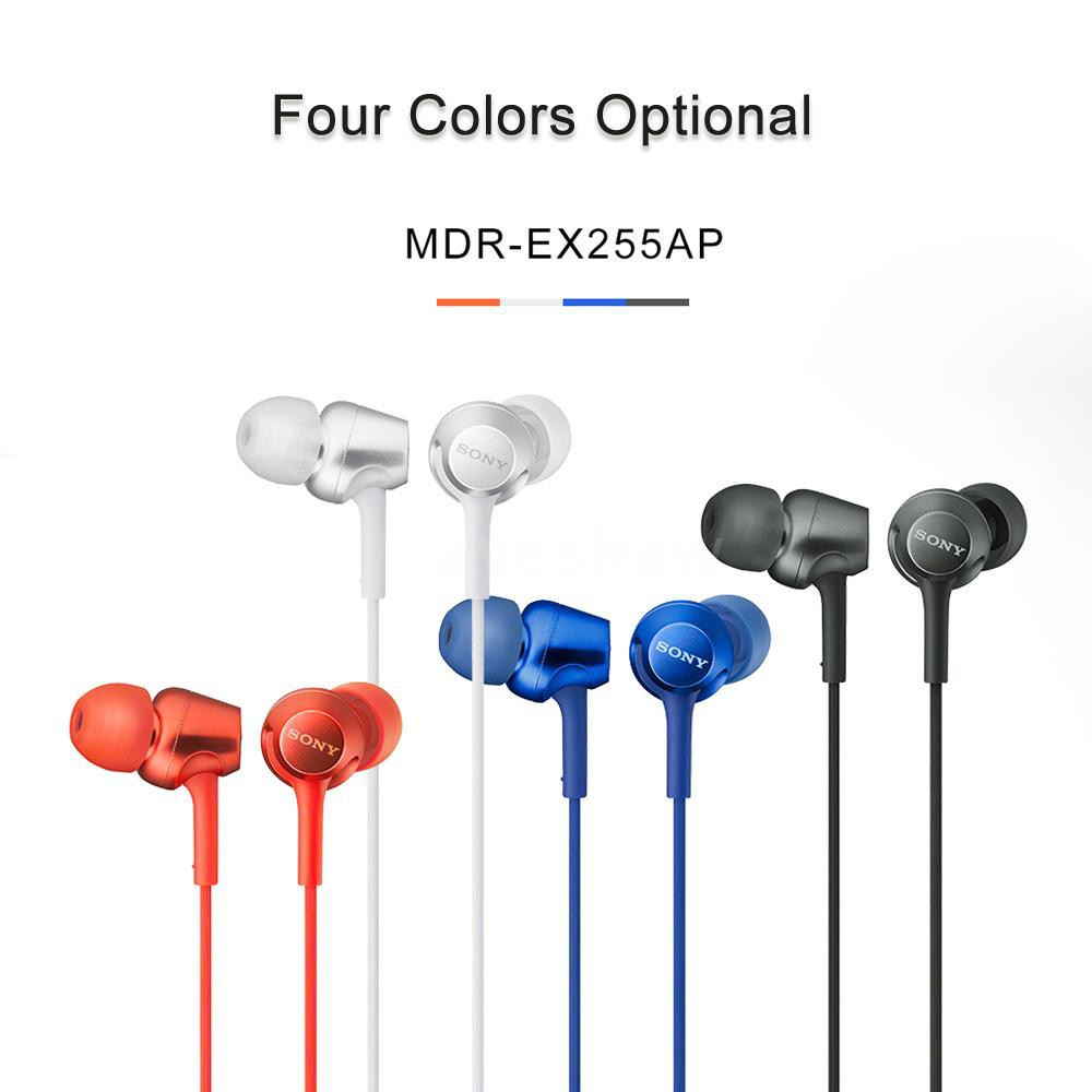 Tai nghe có dây SONY MDR-EX255AP 3.5mm thiết kế cao cấp