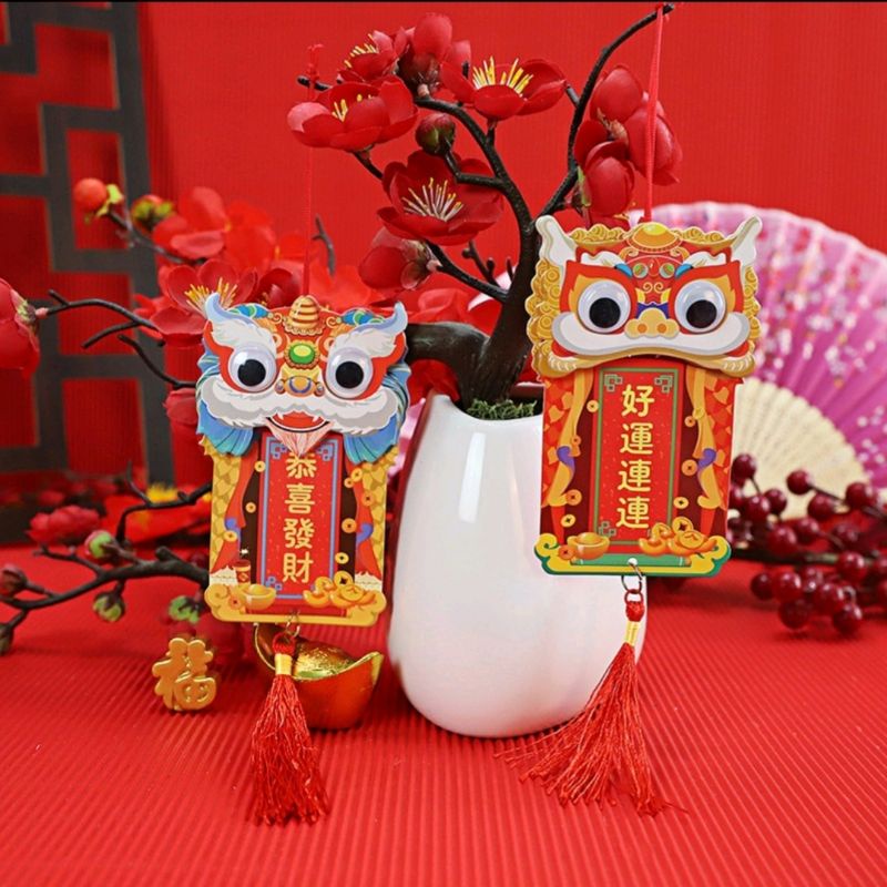 Dây treo tết trang trí nhà cửa, bình hoa, vòng đào đông