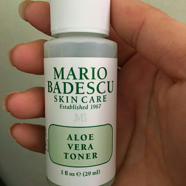 Toner da khô, nhạy cảm Mario Badescu Aloe Vera mini 29ml  MỸ