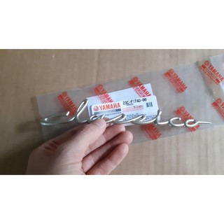 Tem chữ nổi Classico - Vàng xám