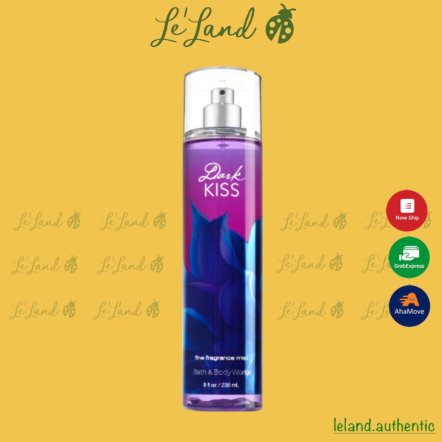 Bill US - Săn Sale 50% - Xịt thơm Dark Kiss Fine Fragrance Mist Bath and Body Works 236ml