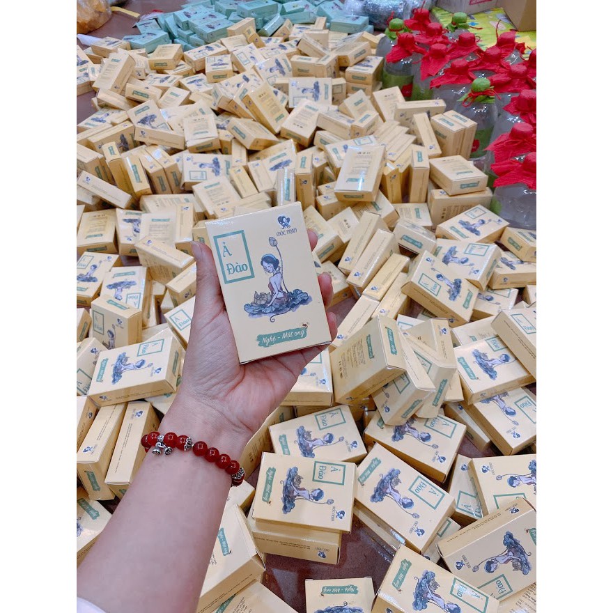 [FreeShip + Tặng Quà] Xà Bông Nghệ/Soap Mướp Đắng Tràm Trà Ả Đào 100g - Mộc Nhan Natural | BigBuy360 - bigbuy360.vn