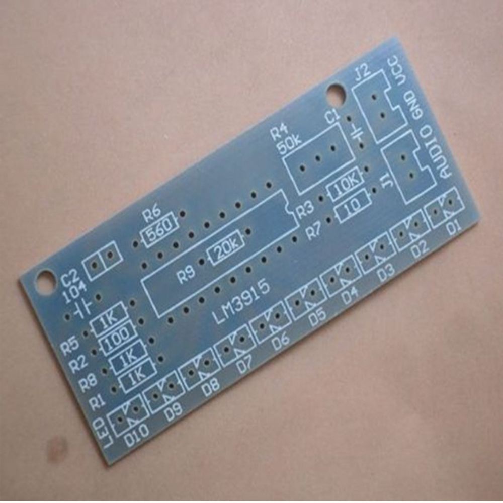 Bảng mạch biểu thị âm thanh LM3915 cao cấp kiểu cách sáng tạo mới