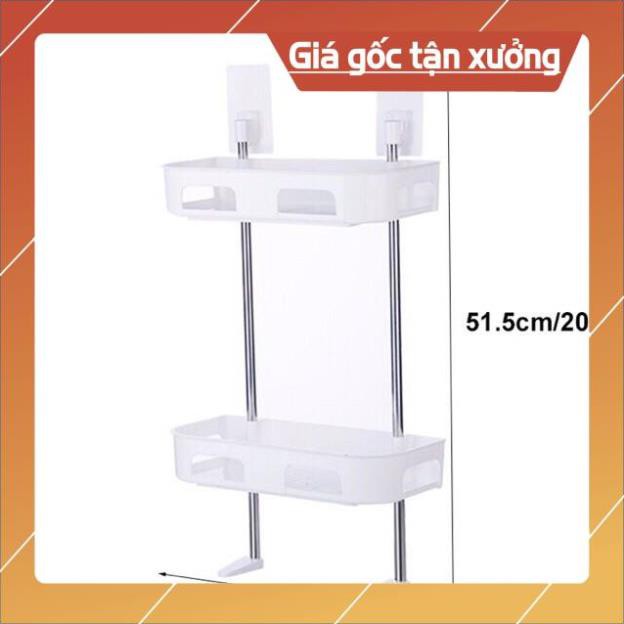 Kệ nhà tắm 2 tầng đa năng áp tường
