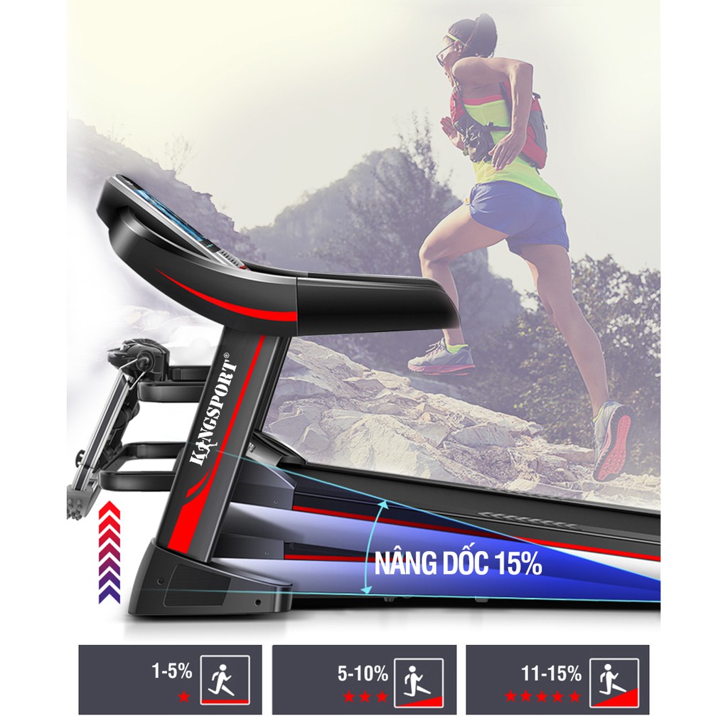 Máy chạy bộ Kingsport Luxury KS-2040 | BigBuy360 - bigbuy360.vn