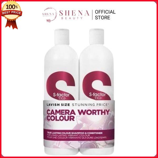 Dầu Gội Đầu Tigi Trắng S Factor Hai Chai Dầu Gội Xả Tigi Trắng S Factor Phục Hồi Hư Tổn - Shena Beauty Official