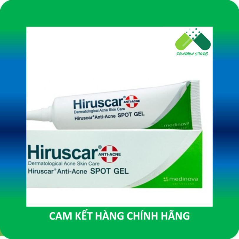 !!! Gel bôi mụn Hiruscar Anti Acne Spot Gel 10g [anti acnes, Hirusca]