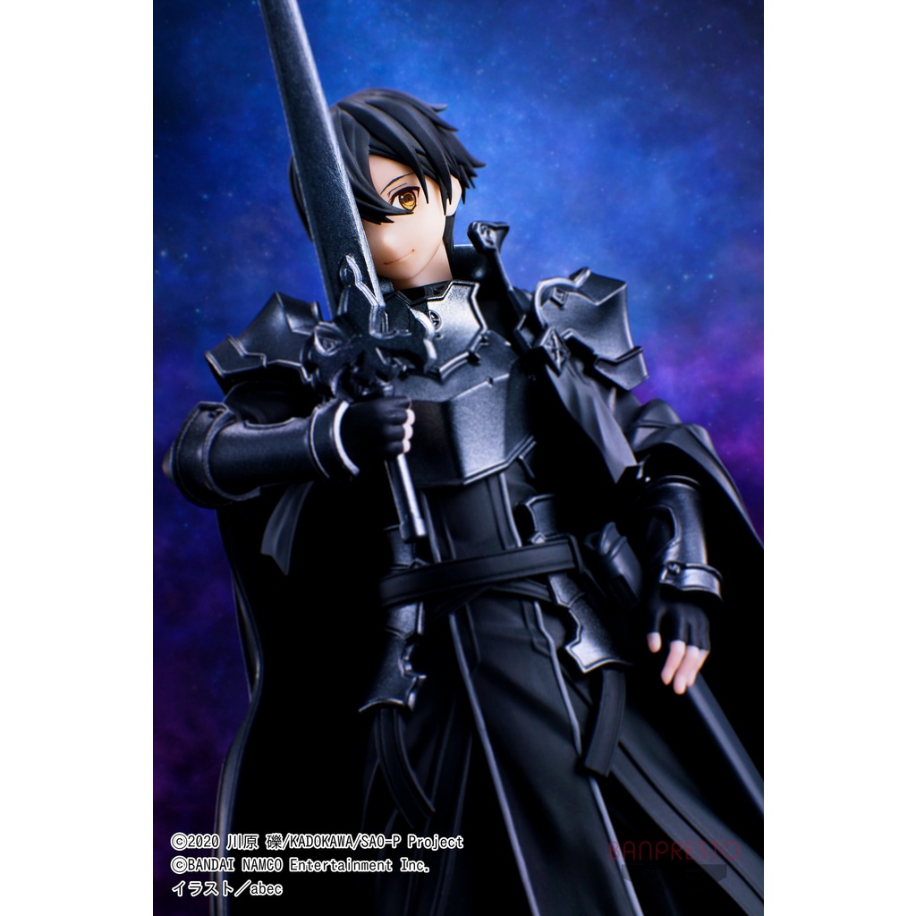 Mô Hình Figure Chính Hãng Anime SAO Sword Art Online Alicization Rising Steel Integrity Knight Kirito Figure, Bandai