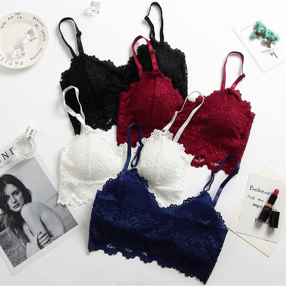Áo lót nữ bra ren 2 dây sexy áo ngực quyến rũ Sumio_offical AL005