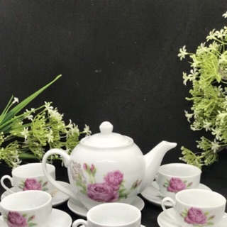 (Thanh lý giá rẻ) bộ tách trà Bát Tràng cao cấp