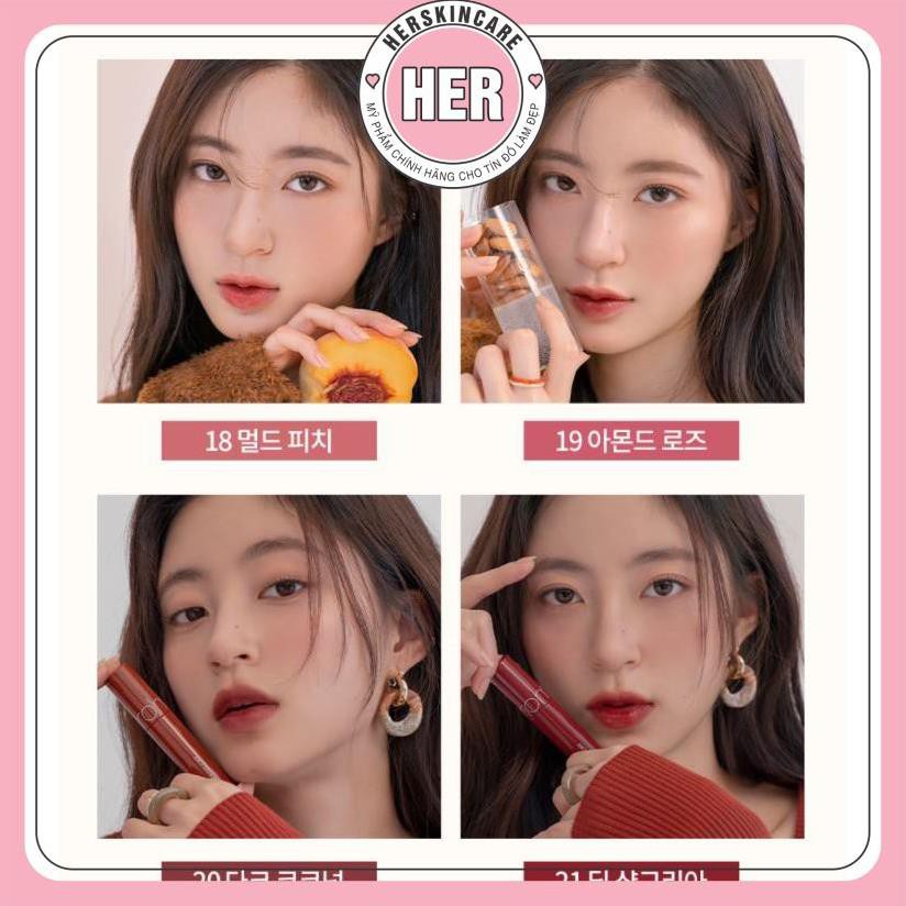 [New][4 màu mới 18-21] Son Tint Lì Romand Juicy Lasting Tint 5.5g | BigBuy360 - bigbuy360.vn