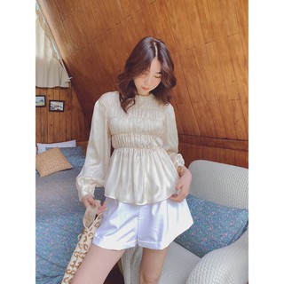 Áo lụa chun thân Sharry Top Gem Clothing SP060322