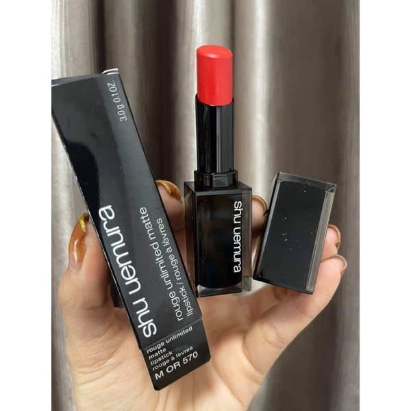 Son SHU UEMURA 570 Đỏ cam