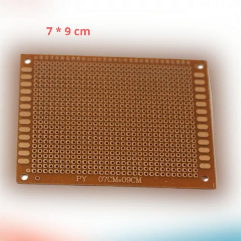 (LKNH) 5 chiếc Bo mạch/ Bảng Mạch Đục Lỗ Sẵn PCB Nâu nhiều kích thước Loại Tốt