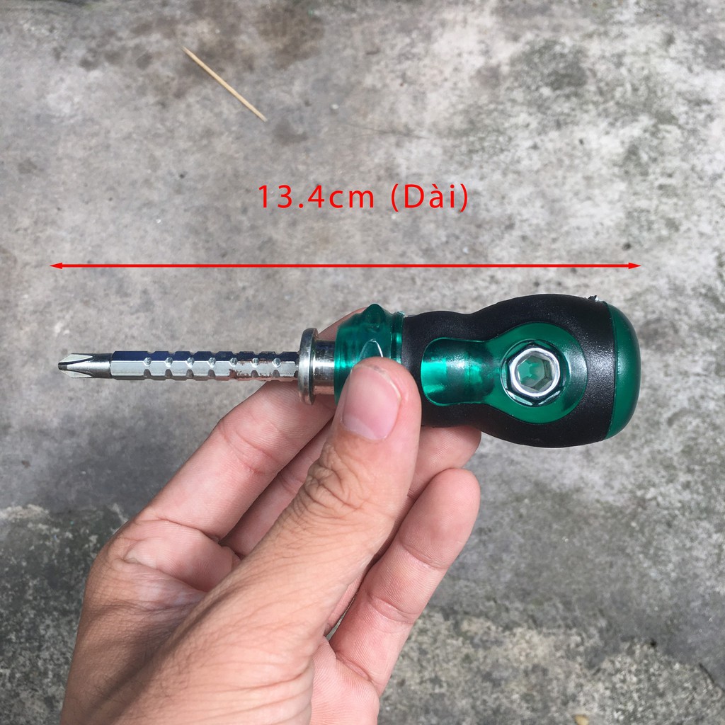 Tua Vít Nhỏ Tuốc Tô Vít 4 Cạnh, Nơ Vít 2 Đầu Mini Đa Năng