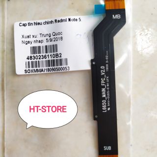 Cáp nối bo mạch sạc lên bo mạch chính Redmi Note 5/ Note 5 Pro zin chính hãng.