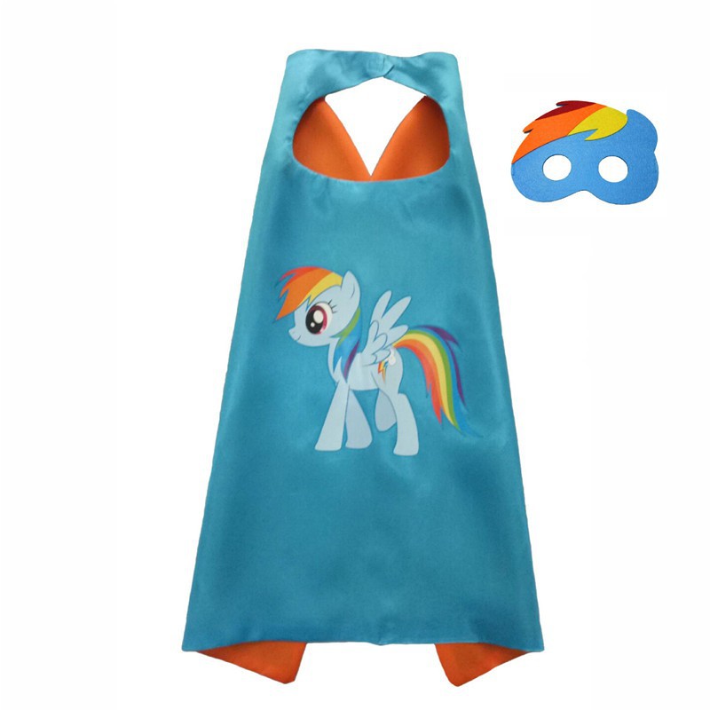 Áo Choàng Hóa Trang Ngựa Pony Cho Bé Gái