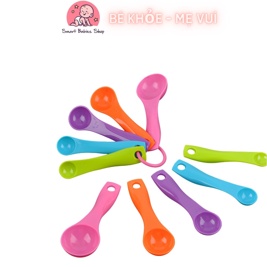 Bộ 5 thìa đo lường, định lượng.