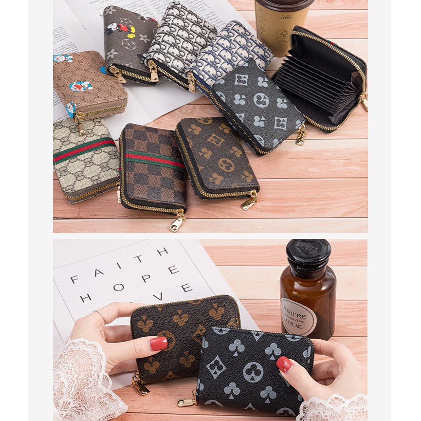 Ví Mini Đựng Thẻ Tiện Lợi Thời Trang Cho Nam Nữ