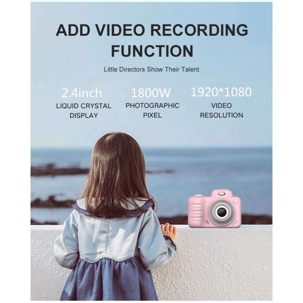 Máy ảnh kỹ thuật số có màn hình LCD cho trẻ em | WebRaoVat - webraovat.net.vn