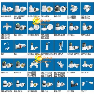 Đầu chia đui xoáy E27