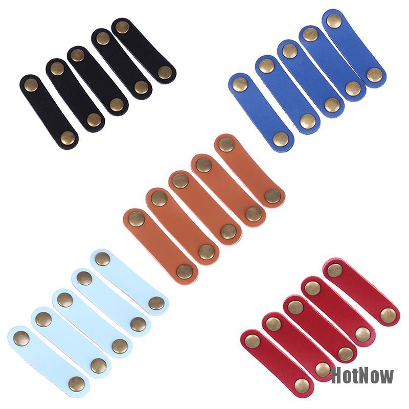 Set 5 Dụng Cụ Quấn Dây Tai Nghe / Dây Cáp Gọn Gàng Tiện Dụng