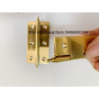 Bản lề lá đồng cao cấp (1 chiếc)