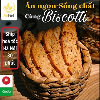 Bánh BISCOTTI 250Gram AnnFood - Bánh ăn kiêng, giảm cân,dành cho người tiểu đường
