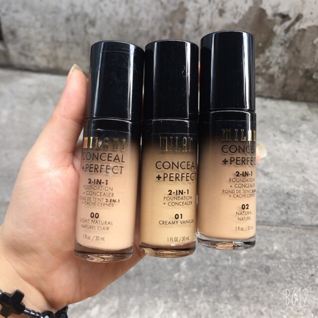 KEM NỀN MILANI 2 TRONG 1 CONCEAL + PERFECT