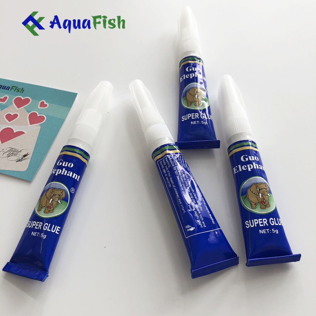 Combo 2 Tuýp Keo Dán Rêu, Cây Thủy Sinh, Gắn Đá, Gắn San Hô Bể Cá Cảnh