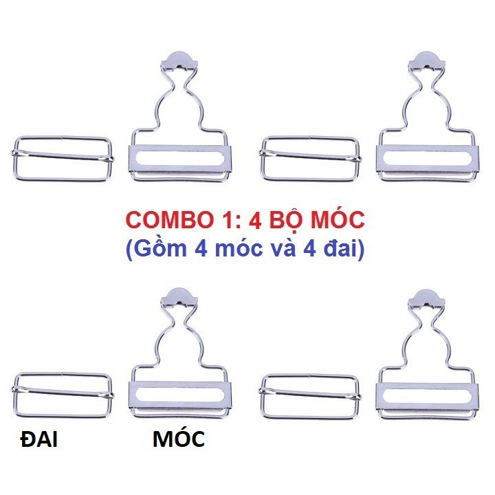 [TRỢ SHIP ĐƠN 50K] Móc quần yếm, nút quần jeans A037