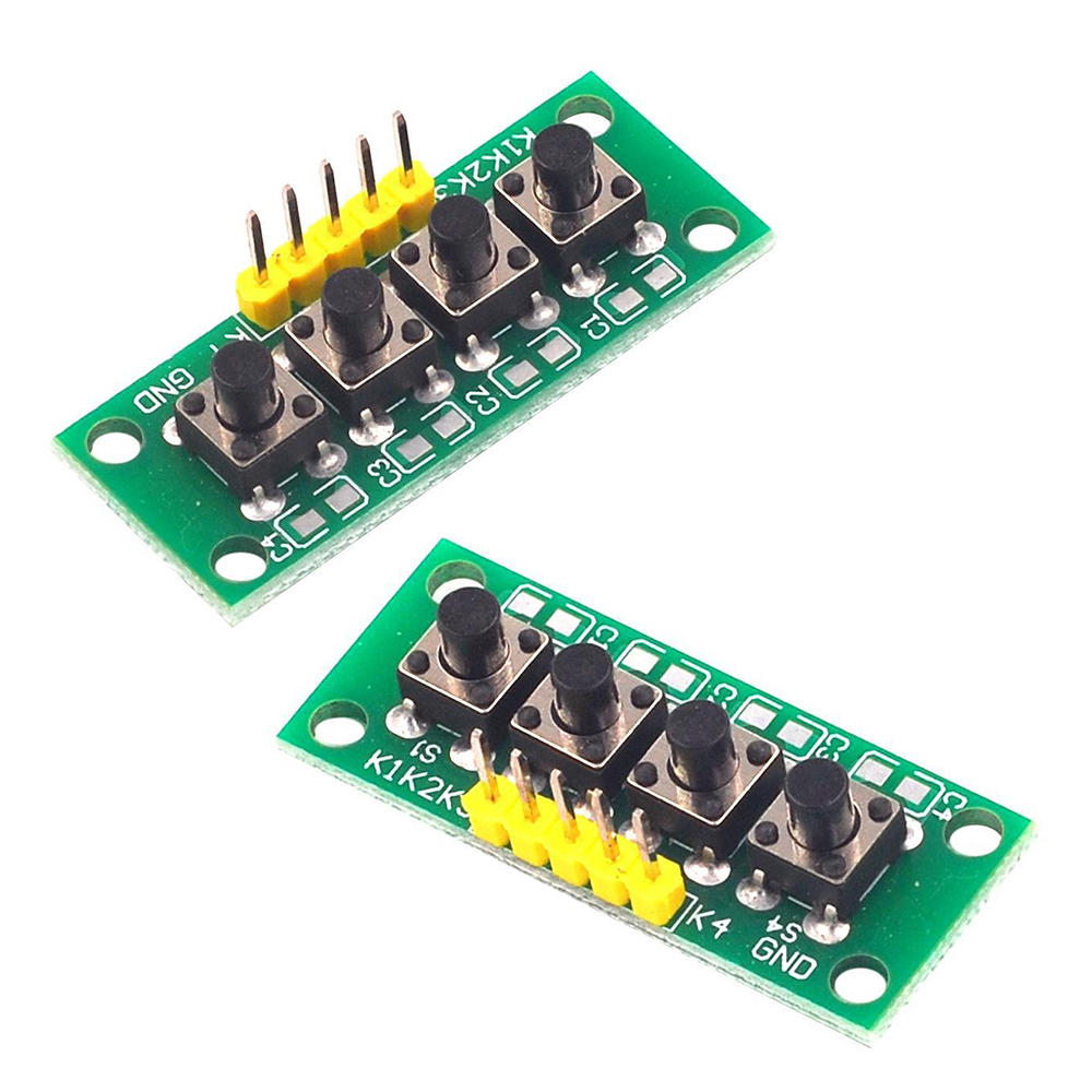 Mô Đun Bàn Phím Matrix 4x4 16 Nút Bấm Có Đèn Led Cho Arduino