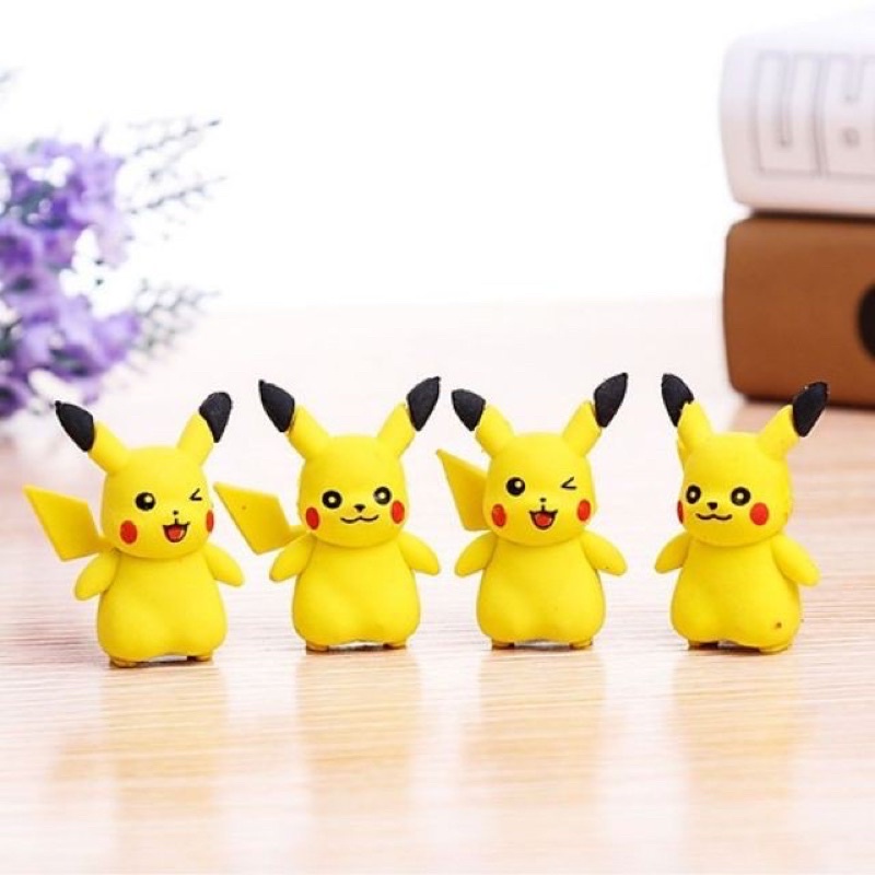 Gọt bút chì hình Pikachu ngộ nghĩnh chuốt màu chì an toàn tiện lời dành cho học sinh Binkids TB17