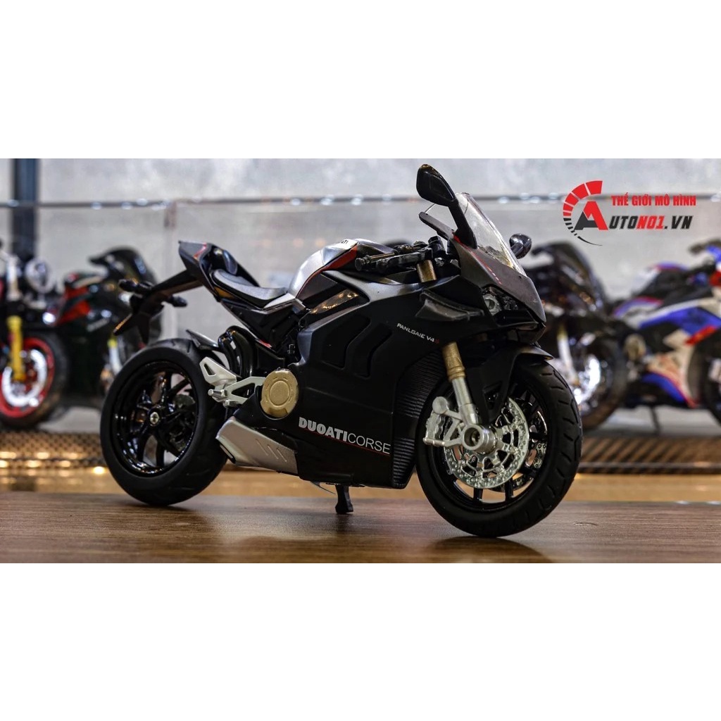 MÔ HÌNH DUCATI V4S V4 1:12 HUAYI ALLOY